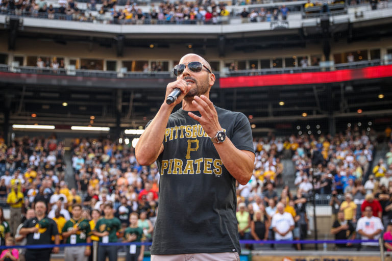 Mark will perform the National Anthem on July 1st, 2022 @ PNC Park!