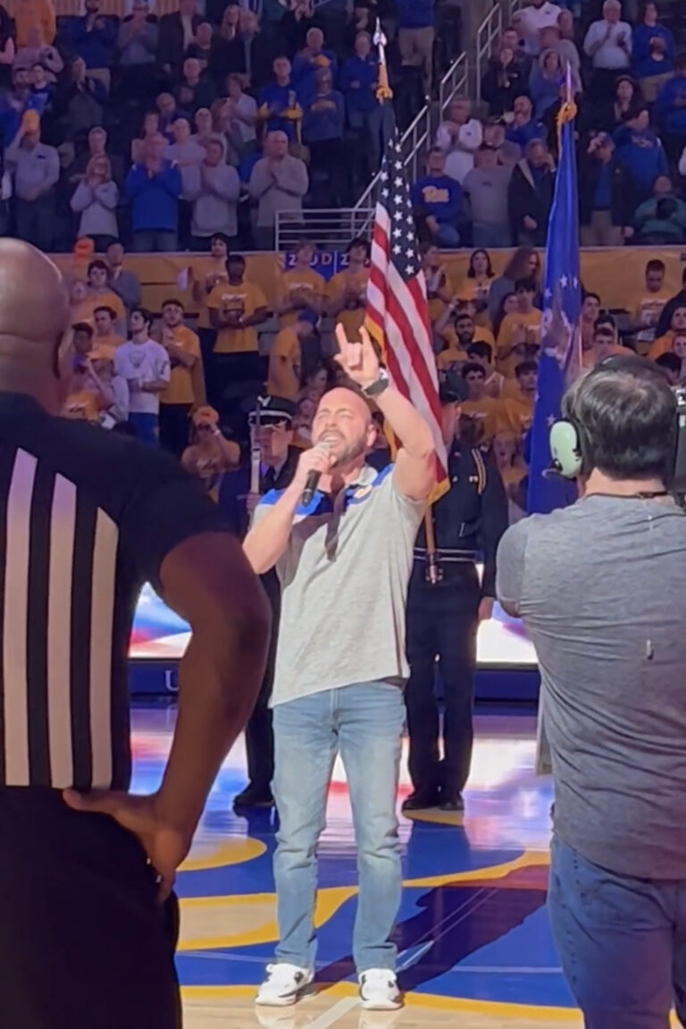 Feb. 7th, 2023 – Mark will perform the National Anthem @ Petersen Events Center for the Pitt vs. Louisville game!
