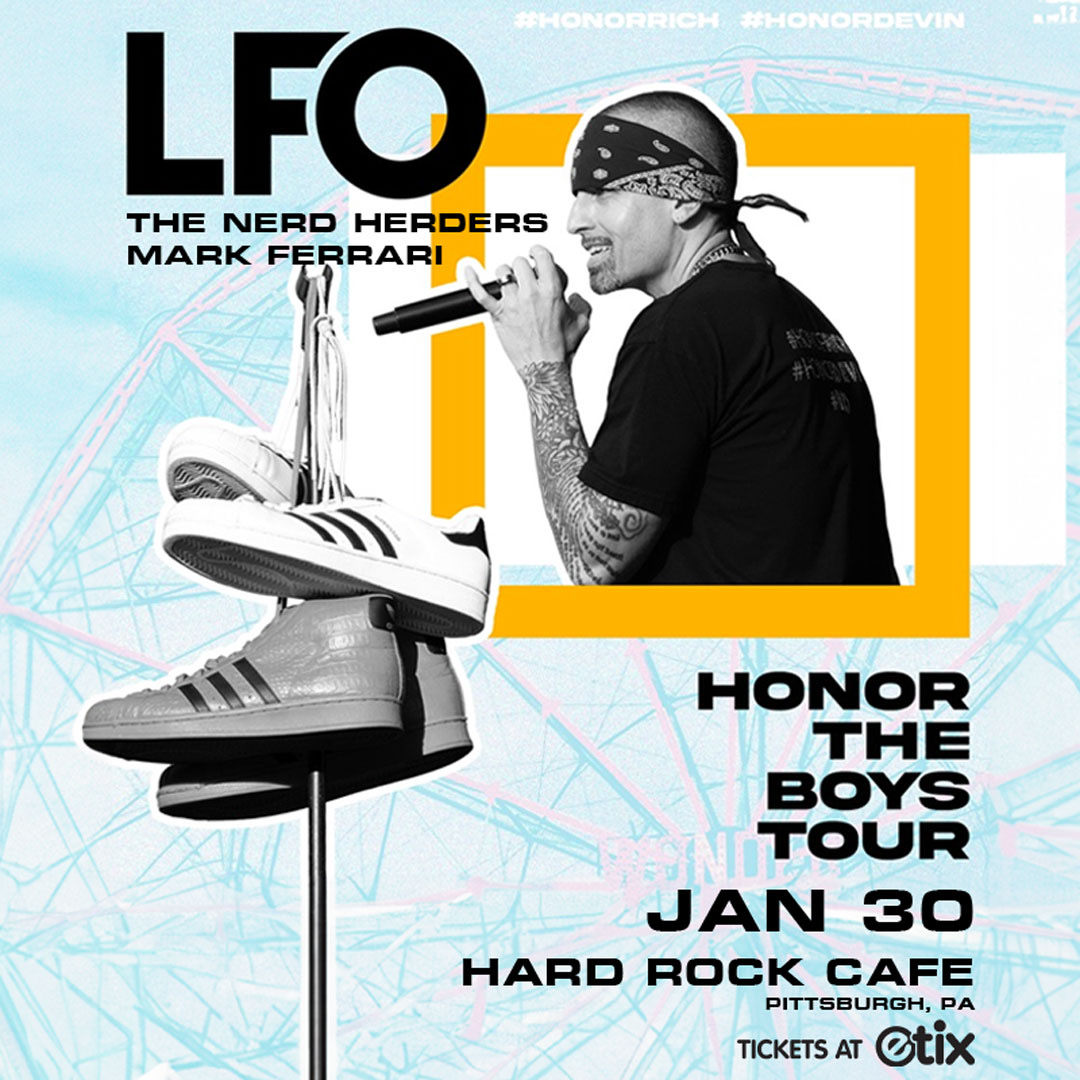 January 30th – Mark will be opening for LFO @ Hard Rock Cafe in Station Square!