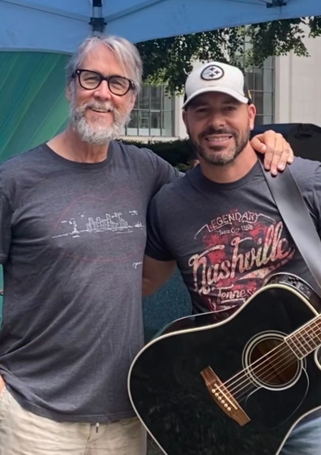 Alan Ruck stopped by the Mellon Square show!