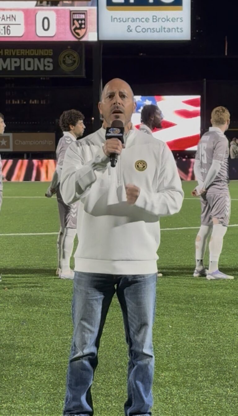 Saturday, Oct. 24th – National Anthem for Pittsburgh Riverhounds @ FNB Stadium!